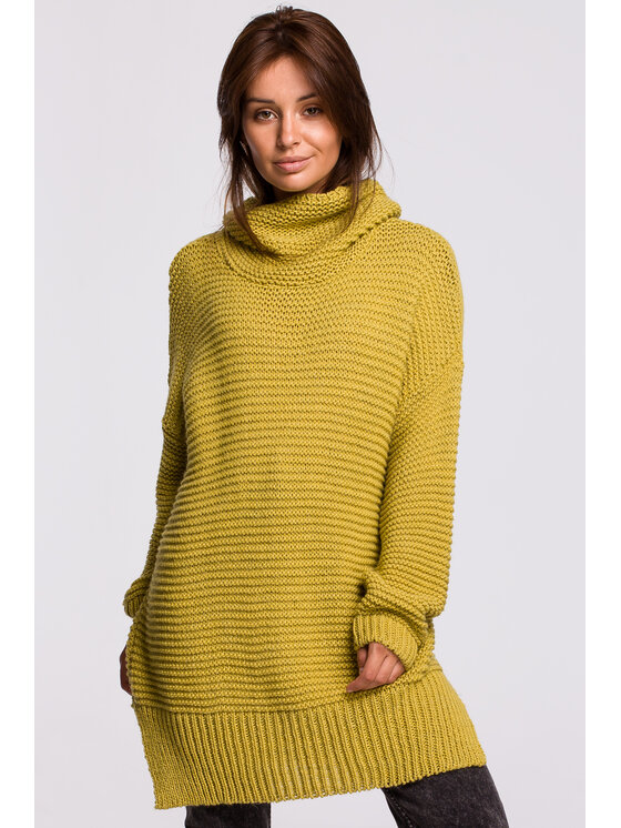 BeWear BeWear Sveter bk047 Žltá Custom Fit