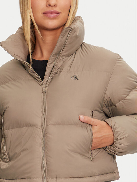 Calvin Klein Jeans Calvin Klein Jeans Puhovka J20J223577 Bež Relaxed Fit