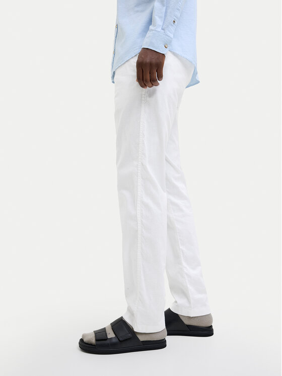 Jack&Jones Jack&Jones Hlače Kane 12274977 Bijela Relaxed Fit