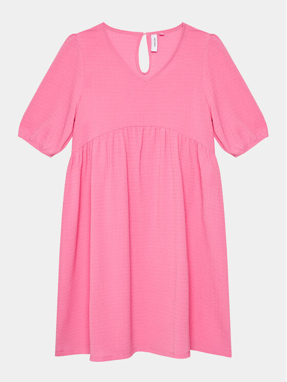 Vero Moda Girl Vero Moda Girl Každodenní šaty 10290842 Růžová Regular Fit