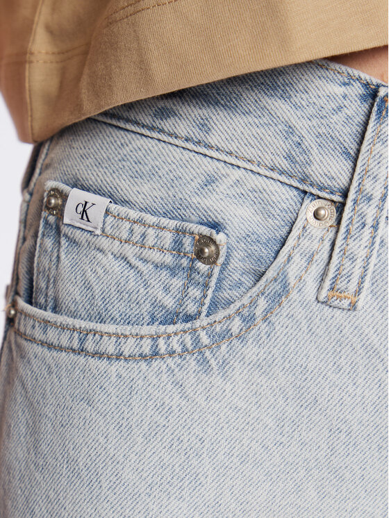 Calvin Klein Jeans Calvin Klein Jeans Džínsy J20J220191 Modrá Mom Fit