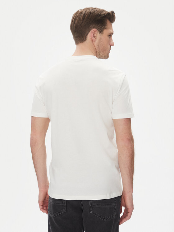 Armani Exchange Armani Exchange Marškinėliai XM000555 AF10358 U0009 Balta Regular Fit