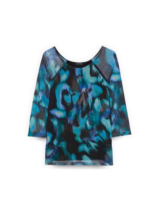 Fiorella Rubino Fiorella Rubino T-shirt G225L008530N0Z4 Turchese Regular Fit