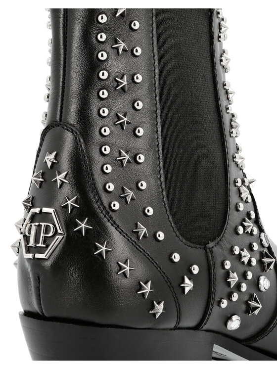 PHILIPP PLEIN PHILIPP PLEIN Botki 30926 Czarny