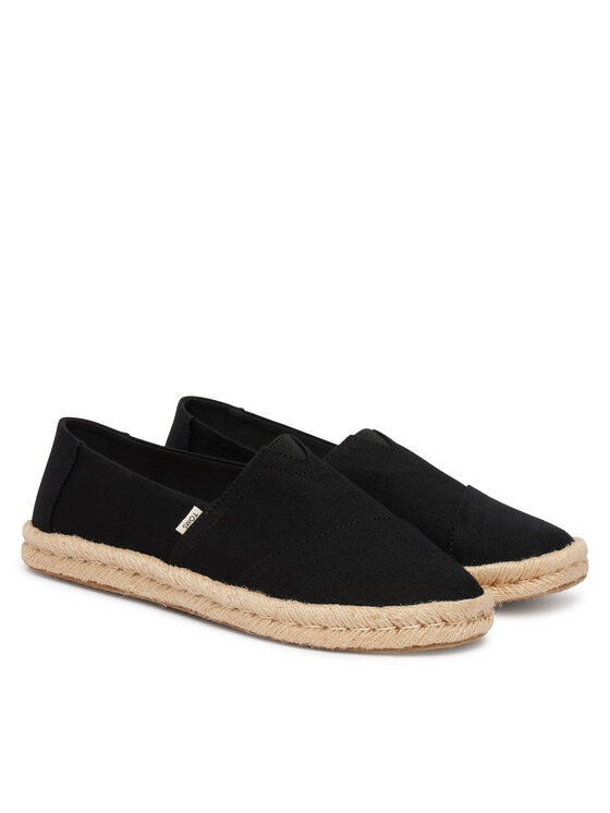 Toms Toms Еспадрильї Alpargata Rope 2.0 10020687 Чорний