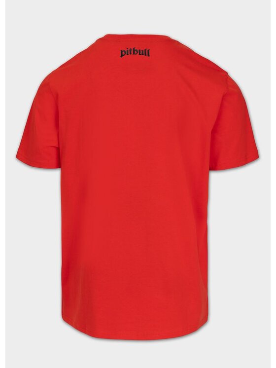 PITBULL PITBULL T-Shirt O'SIDE Czerwony Regular Fit