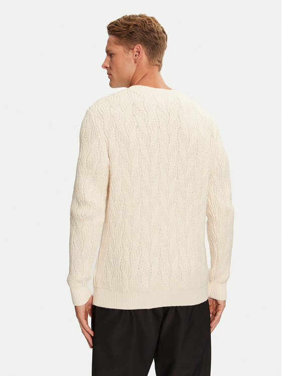 Guess Guess Džemperis Evander M4BR19 Z3HD1 Bēšs Regular Fit