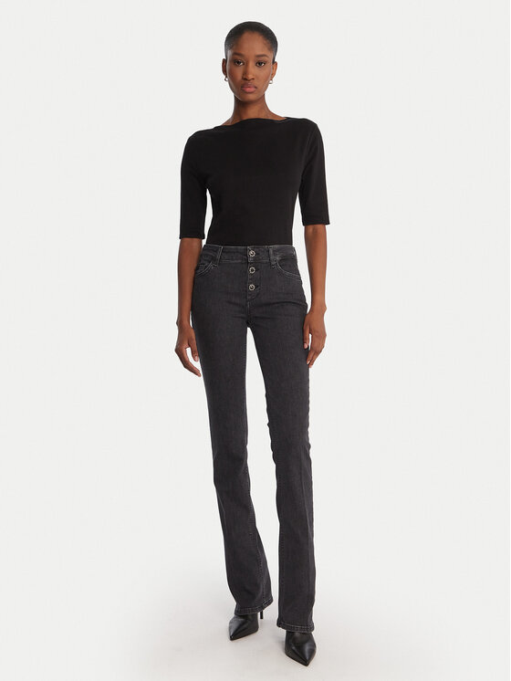 Liu Jo Liu Jo Traperice UF5025 D4646 Siva Bootcut Fit