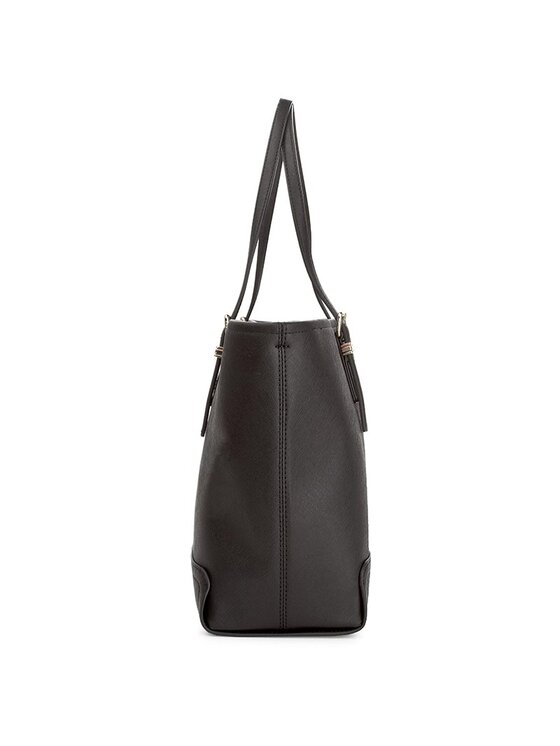 Tommy Hilfiger Handtasche Honey Med Tote AW0AW04547 Schwarz 
