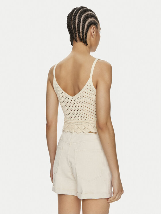 Vero Moda Vero Moda Top Kailey 10300201 Beige Slim Fit