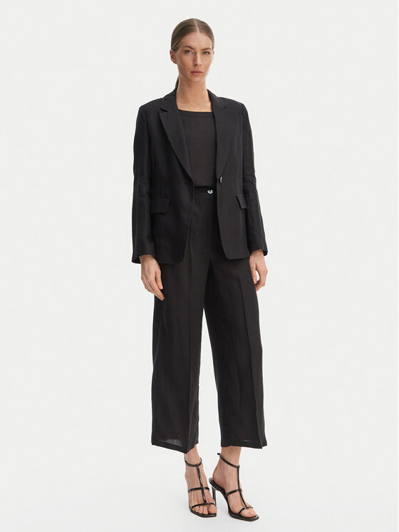 Marella Marella Švarkas Vincita 2615041012 Juoda Regular Fit