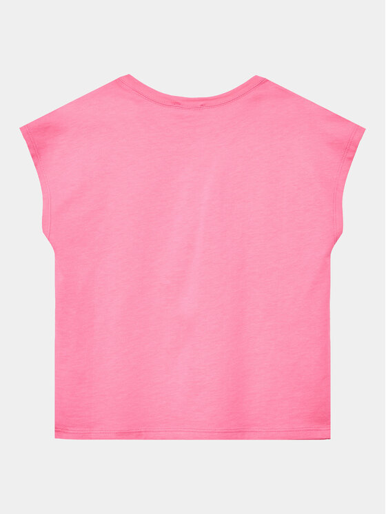 United Colors Of Benetton United Colors Of Benetton T-shirt 3I1XC10C0 Ružičasta Regular Fit