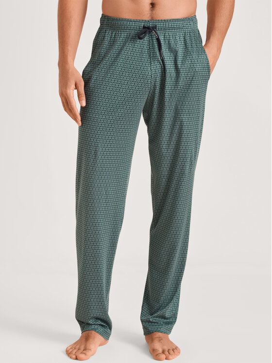 Calida Calida Kalhoty z materiálu 29887 Zelená Comfortable Fit