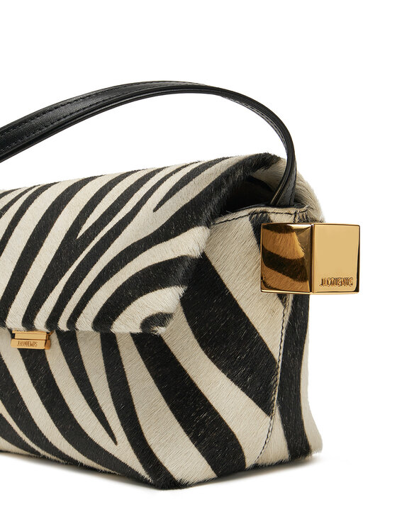 JACQUEMUS JACQUEMUS Torebka The Rond Carre 24H243BA383-3209 Biały
