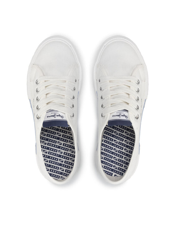 Pepe Jeans Pepe Jeans Tenisice Brady Boy Basic PBS30527 Bijela