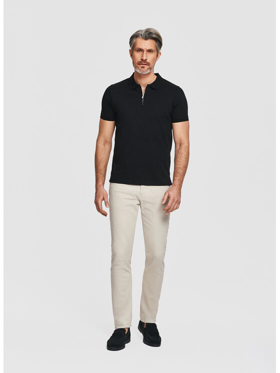 Pako Lorente Pako Lorente Polo P26SF-TX-020 Czarny Classic Fit
