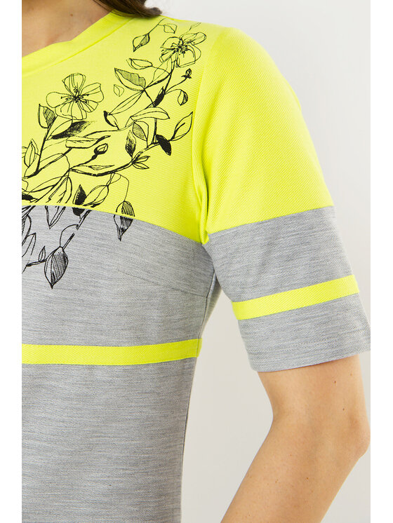 QUIOSQUE QUIOSQUE Každodenné šaty LIME FLOW DRESS Sivá Regular Fit