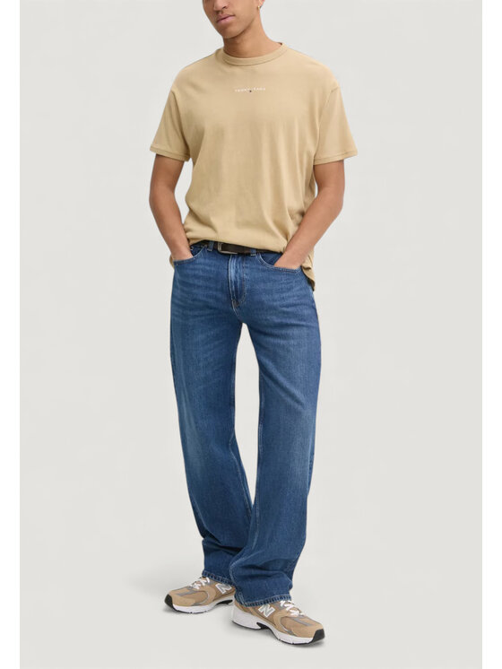 Tommy Jeans Tommy Jeans T-shirt DM0DM21110 Beige Casual Fit