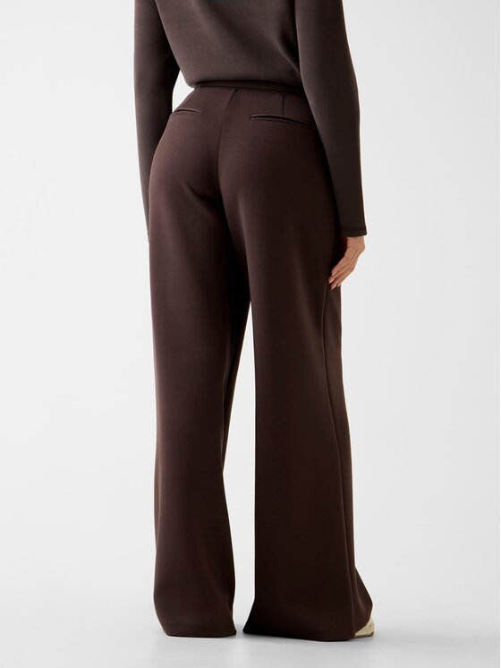 Guess Guess Текстилни панталони 166071 Кафяв Slim Fit