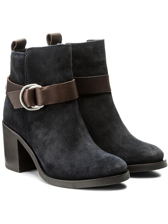 Tommy Hilfiger Tommy Hilfiger Боти DENIM Ivy 16C FW0FW01941 Тъмносин