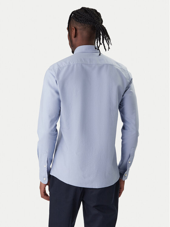 BOSS BOSS Košeľa H-Roan 50555920 Fialová Slim Fit