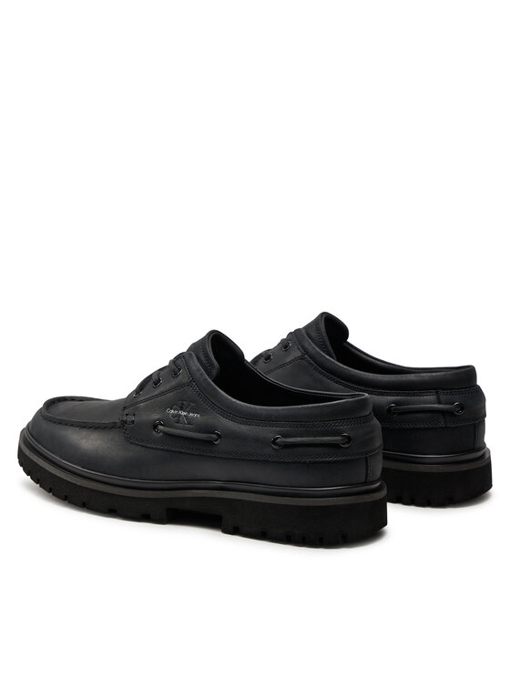 Calvin Klein Jeans Calvin Klein Jeans Туфлі Hybrid Boat Shoe Slipon Lh Btw YM0YM00937 Чорний