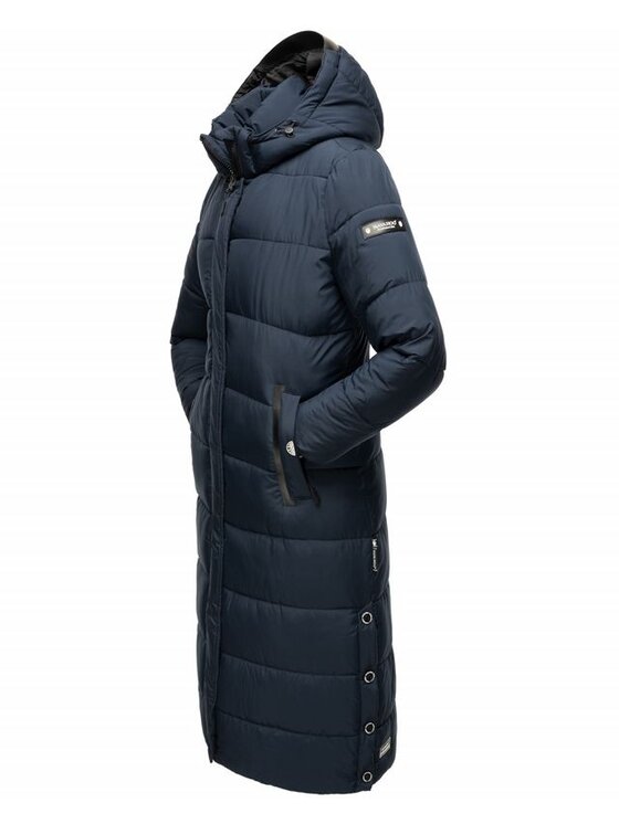 Navahoo Navahoo Kurtka zimowa Isalie Granatowy Casual Fit