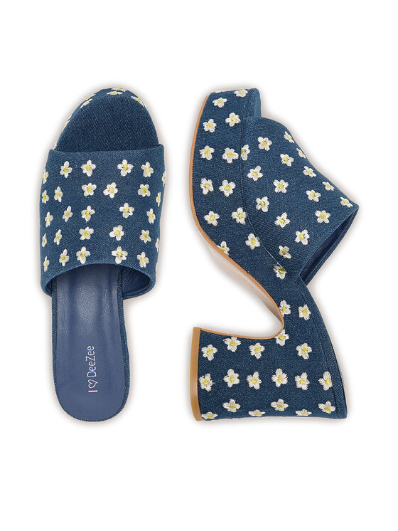 DeeZee DeeZee Şlapi 6103-3 Bleumarin