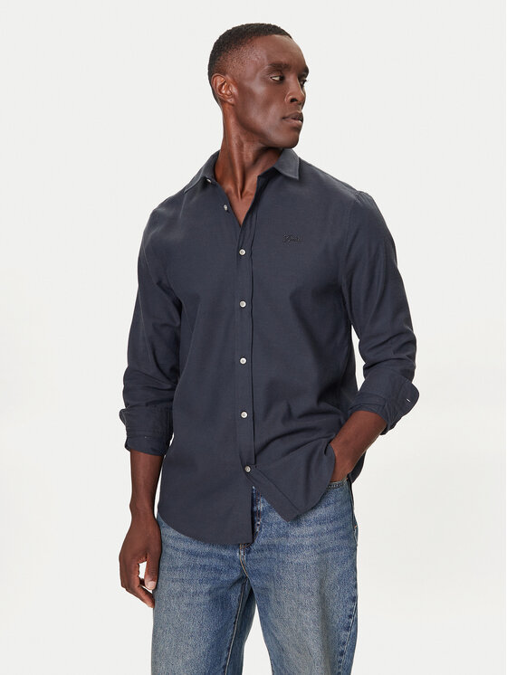 Guess Guess Сорочка M5BH26 W1961 Голубий Regular Fit