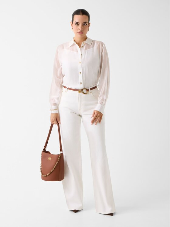 Marciano Guess Marciano Guess Top 181140 Biały Classic Fit