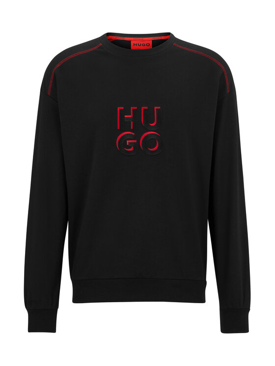 HUGO Hugo Jopa Monologo 50478920 Črna Regular Fit