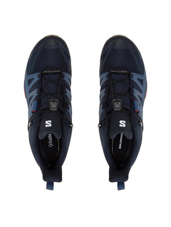 Salomon Salomon Sneakersy X Ultra 4 GORE-TEX L47376500 Granatowy