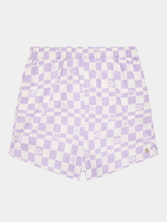Roxy Roxy Спортни шорти All Over Again ERGNS03137 Виолетов Relaxed Fit