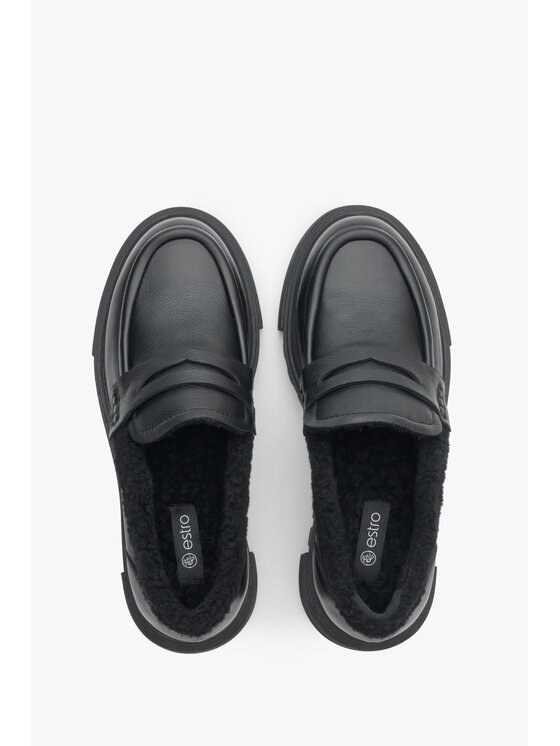 Estro Estro Mokasíny ER00113301 Černá