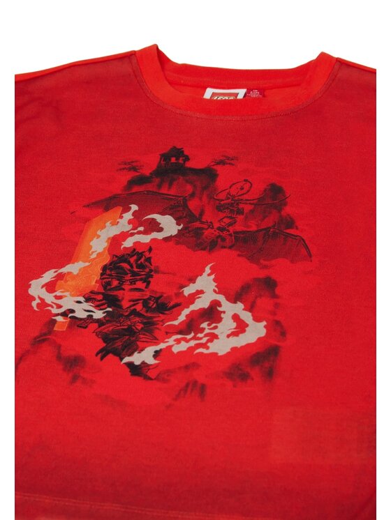LEGO LEGO T-Shirt Taj203 Czerwony Regular Fit