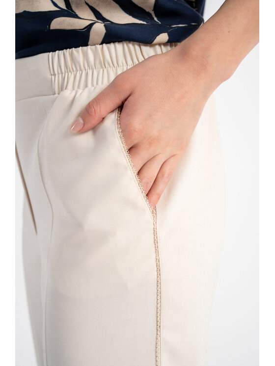 CLICK CLICK Παντελόνι υφασμάτινο 30-424 Μπεζ Skinny Fit