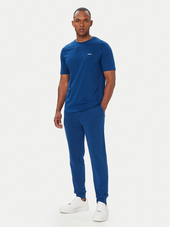 HUGO HUGO T-Shirt Dero222 50466158 Dunkelblau Regular Fit
