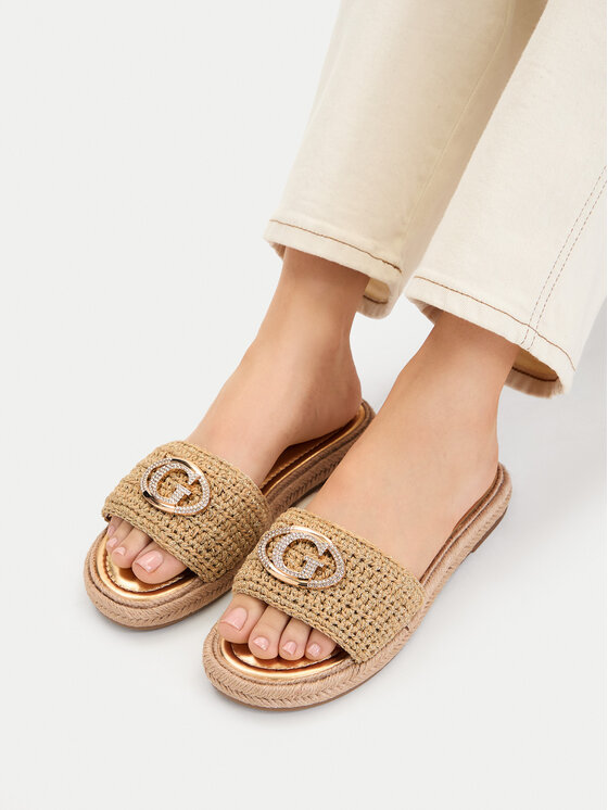 Guess Еспадрили FLJKLI FAB03 Бежов
