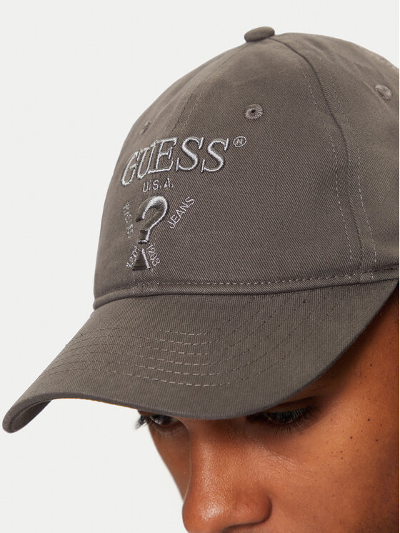 Guess Guess Czapka z daszkiem M5RZ11 WO07T Szary