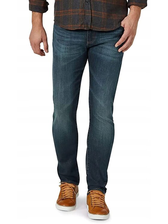 Lee Lee Jeansy Slim Fit MVP XM Extreme Motion MVP Niebieski Slim Fit