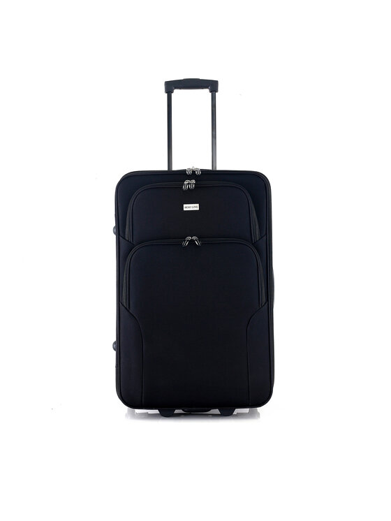 Valiză medie Semi Line T5679-2 Negru