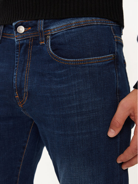 Liu Jo Liu Jo Дънки QXX026 D4966 Тъмносин Slim Fit