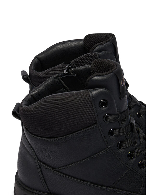 Calvin Klein Calvin Klein Gležnjače Lace-Up Bootie V3X5-83187-1695 D Crna