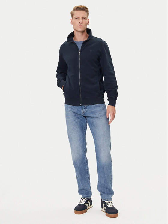 Mustang Mustang Bluza 1016967 Granatowy Regular Fit