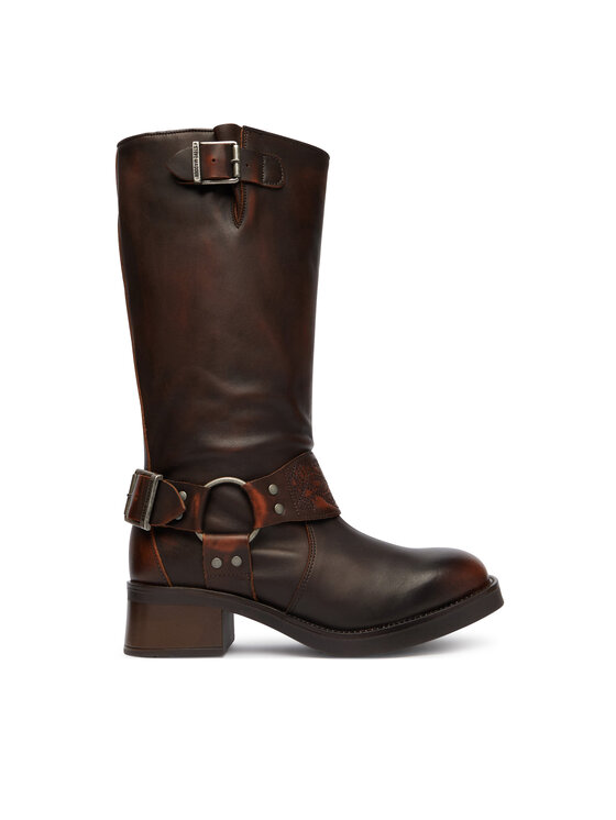 Steve Madden Cizme lungi riding Bonetta 11005590 Maro