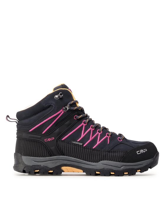CMP Trekingová obuv Kids Rigel Mid Trekking Shoes Wp 3Q12944J Čierna