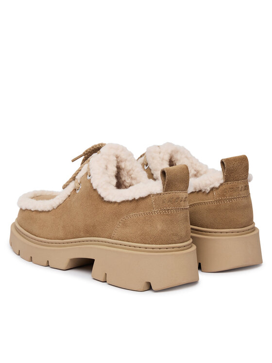 Inuikii Inuikii Pantofi Mocabee Curly 1015.003.0011 Bej