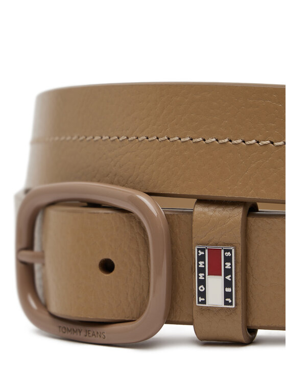 Tommy Jeans Tommy Jeans Ženski remen Tjw Oval Tonal 3.0 AW0AW17392 Bež