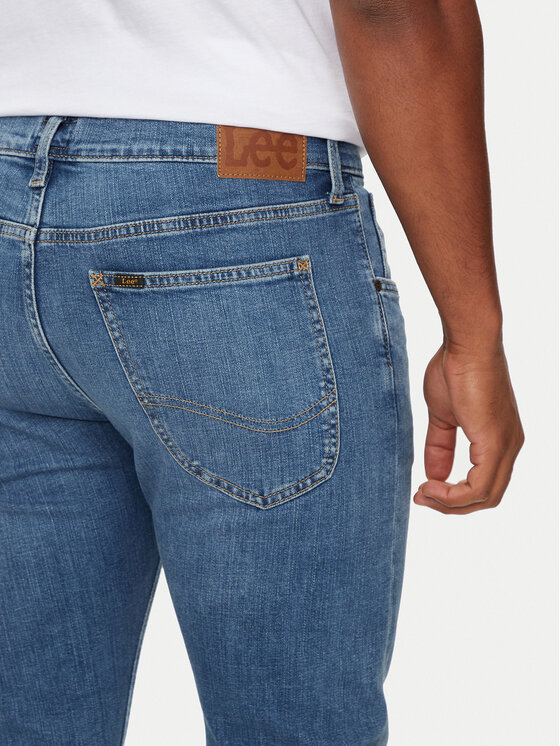 Lee Lee Jeansy Luke 112354461 Niebieski Slim Fit