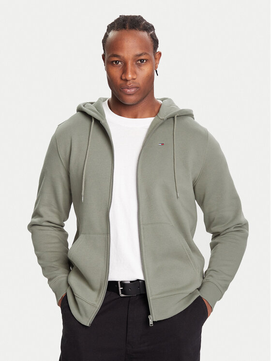 Tommy Jeans Tommy Jeans Μπλούζα DM0DM20743 Πράσινο Regular Fit